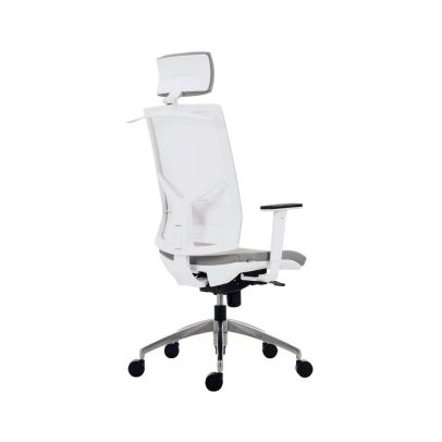 Kancelárska stolička 1850 SYN OMNIA ALU PDH WHITE