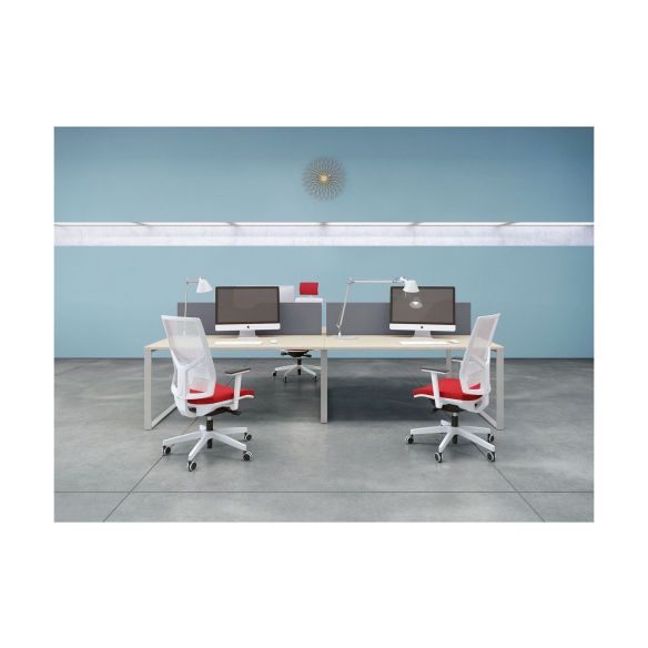 Kancelárska stolička 1850 SYN OMNIA PDH WHITE